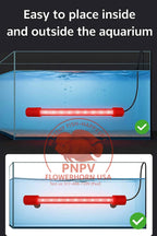 AQUA LED Light 20 inch – Enhances Fish Red Color Without Tinting Water – Boosts Red Pigment for Arowana, Kamfa, Super Red Monkey