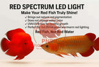 AQUA LED Light 20 inch – Enhances Fish Red Color Without Tinting Water – Boosts Red Pigment for Arowana, Kamfa, Super Red Monkey